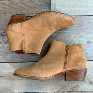 Jack Rogers | Brown Suede Ankle Booties | 8.5